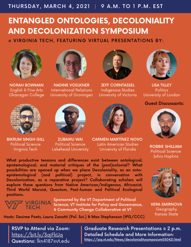 Decoloni- Symposium Poster
