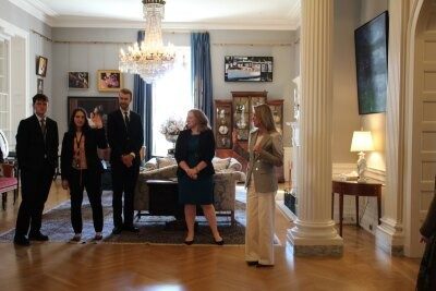 Cohort 5 & 6 – Seminar 1B & Luncheon with First Lady Suzanne Youngkin at the Governor’s Mansion