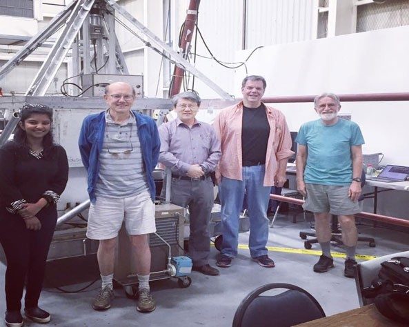 An image of me with the Jet Propulsion Laboratory Team at NASA’s Columbia Scientific Balloon Facility, Fort Sumner, New Mexico, taken on September 3, 2019. 